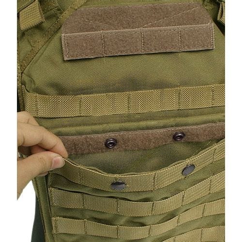 Flyye Gilet tactique GEN 2 avec plaque supplémentaire mobile kaki