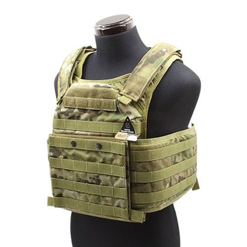 Flyye Gilet tactique GEN 2 avec plaque supplémentaire mobile MultiCam