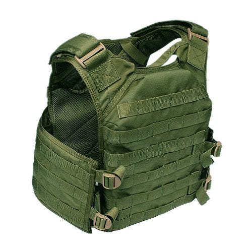 Flyye Gilet tactique GEN 2 avec plaque supplémentaire mobile Olive Drab