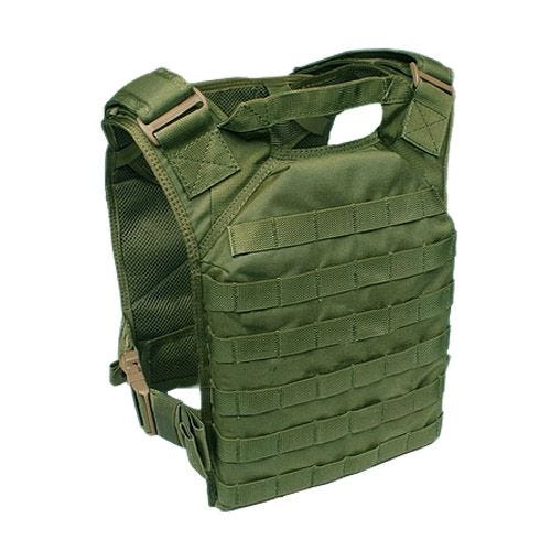 Flyye Gilet tactique GEN 2 avec plaque supplémentaire mobile Olive Drab