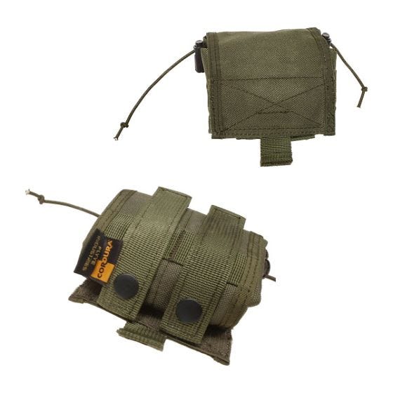 Flyye Porte-chargeur repliable MOLLE Ranger Green