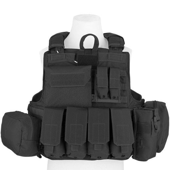 Flyye Gilet tactique Force Recon avec poches ver. Mar noir