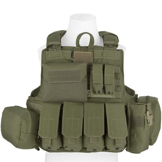 Flyye Gilet tactique Force Recon avec poches ver. Mar Ranger Green
