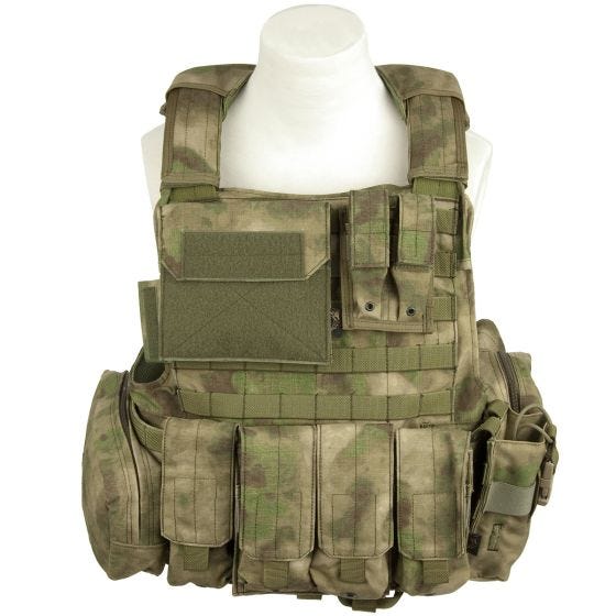 Flyye Gilet tactique Force Recon avec poches ver. Land A-TACS FG