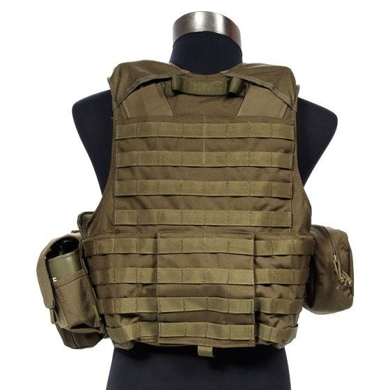 Flyye Gilet tactique Force Recon avec poches ver. Land Coyote Brown