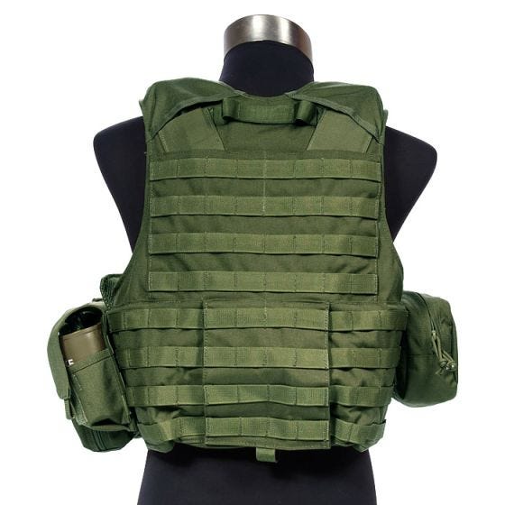 Flyye Gilet tactique Force Recon avec poches ver. Land Olive Drab