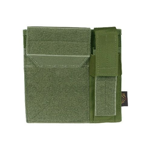 Flyee Pochette de rangement pour documents/porte-chargeur avec système MOLLE Olive Drab