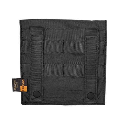 Flyee Pochette de rangement pour documents avec système MOLLE noire