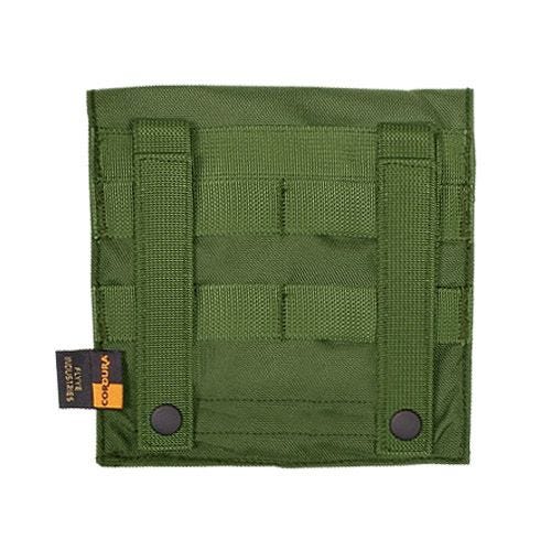 Flyee Pochette de rangement pour documents avec système MOLLE Olive Drab
