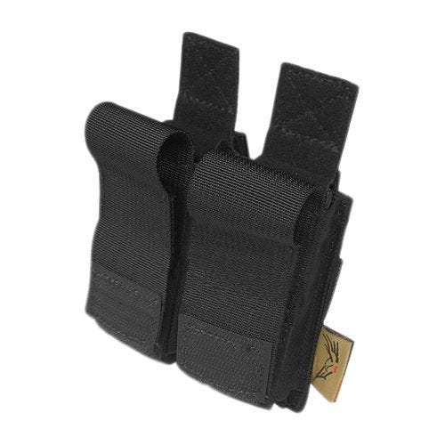 Flyye Porte-chargeur double de pistolet .45 MOLLE noir