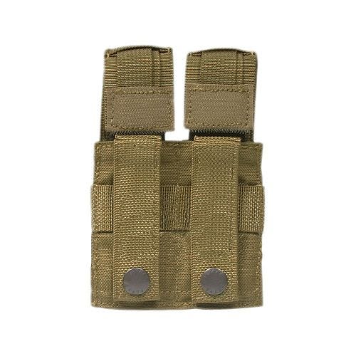 Flyye Porte-chargeur double de pistolet .45 MOLLE Coyote Brown