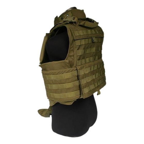 Flyye Veste MOLLE MTV Coyote Brown