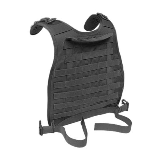Flyye Porte-plaques pour gilet RVV MOLLE Style PC noir