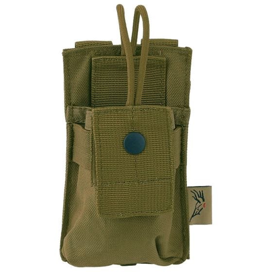 Flyye Petit porte-radio MOLLE Coyote Brown
