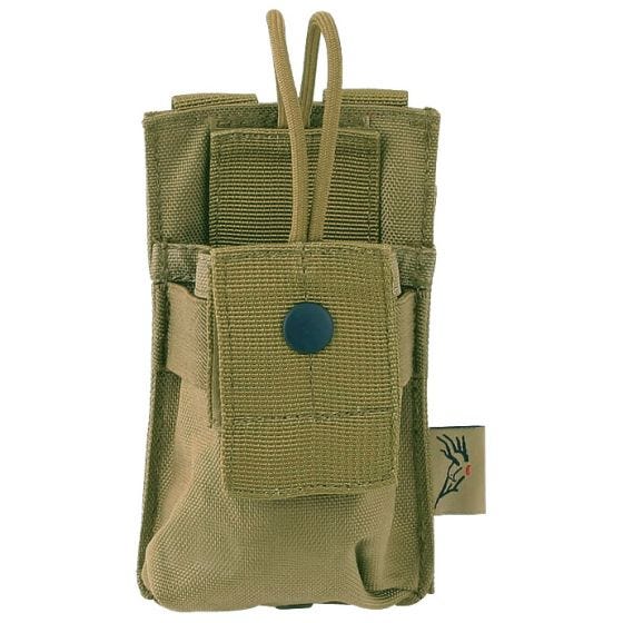 Flyye Petit porte-radio MOLLE kaki
