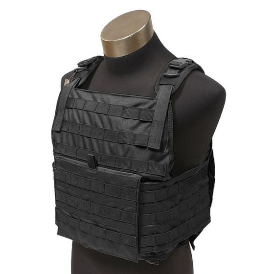 Flyye Porte-plaques MOLLE Style PC noir