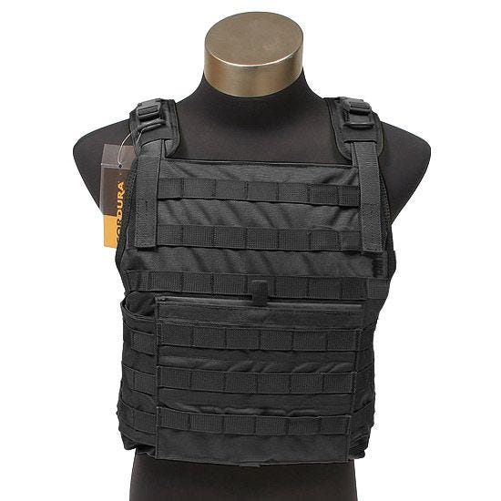 Flyye Porte-plaques MOLLE Style PC noir