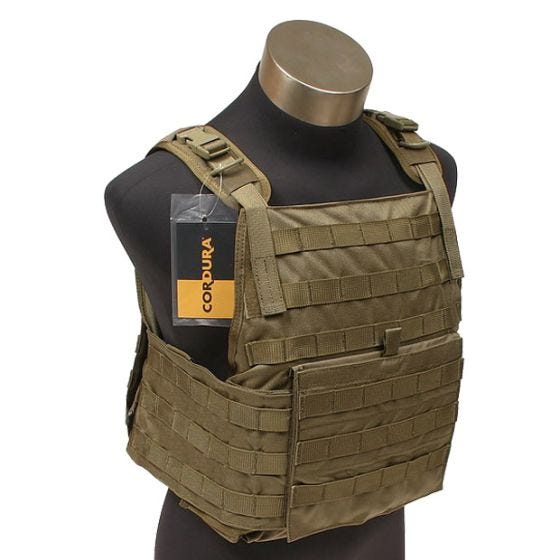 Flyye Porte-plaques MOLLE Style PC Coyote Brown
