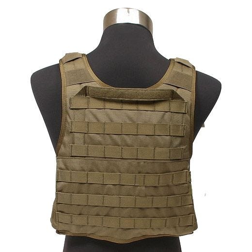 Flyye Porte-plaques MOLLE Style PC Coyote Brown