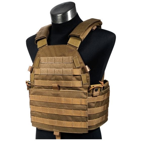 Flyye Gilet New MOLLE LT6094 Coyote Brown