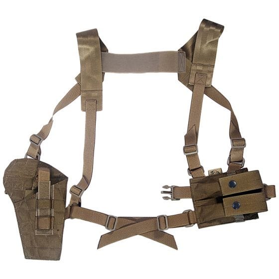 Flyye Holster d'épaule avec panneaux pour MOLLE Coyote Brown