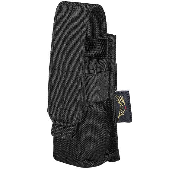 Flyye Porte-chargeur simple 9 mm Ver. FE MOLLE noir