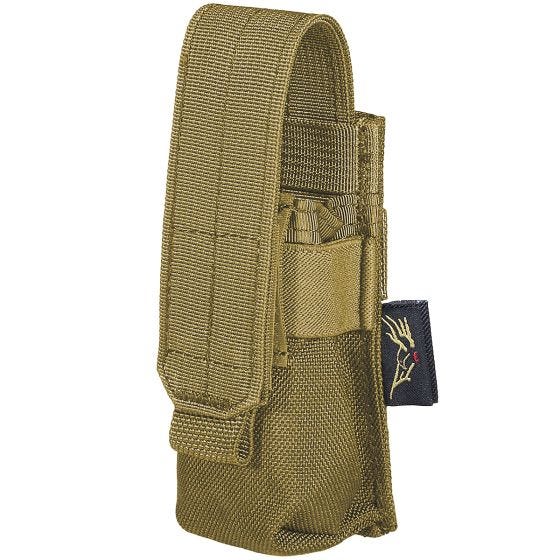 Flyye Porte-chargeur simple 9 mm Ver. FE MOLLE Coyote Brown