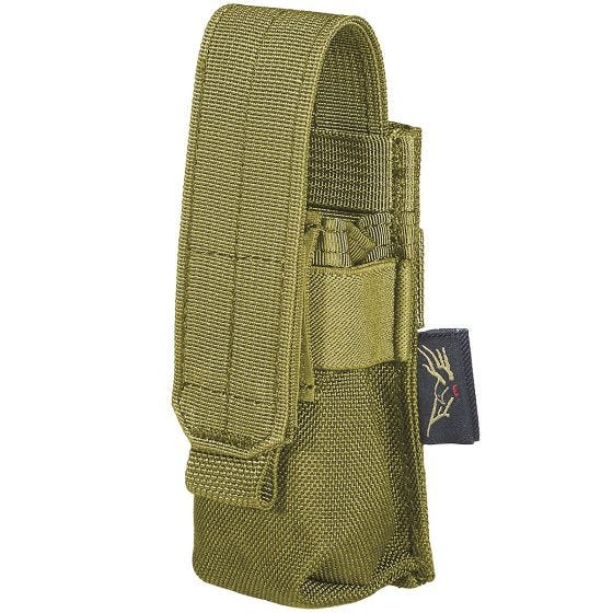 Flyye Porte-chargeur simple 9 mm Ver. FE MOLLE kaki