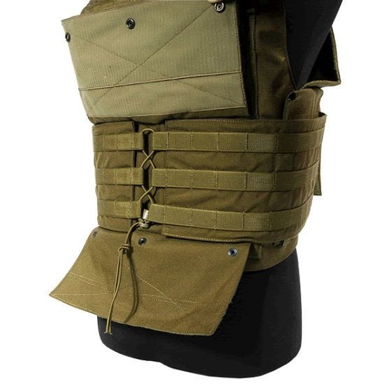 Flyye Gilet Spartan Coyote Brown