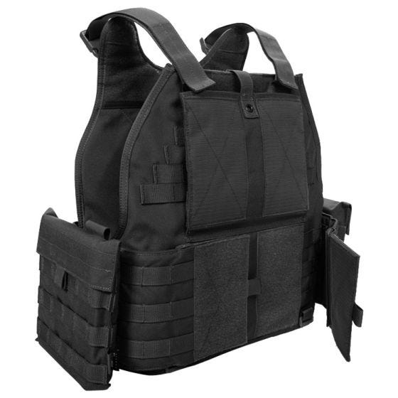 Flyye Gilet tactique MOLLE SPC noir