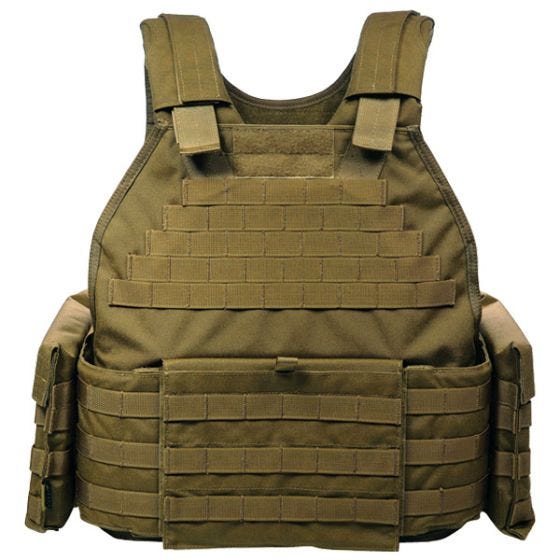 Flyye Gilet tactique MOLLE SPC Coyote Brown