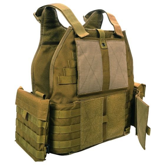 Flyye Gilet tactique MOLLE SPC Coyote Brown