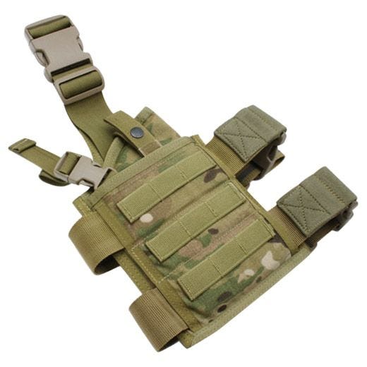 Flyye Plateforme de cuisse SpecOps Seals MOLLE MultiCam