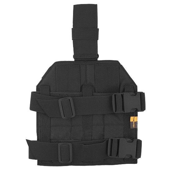 Flyye Plateforme de cuisse MOLLE Style noire