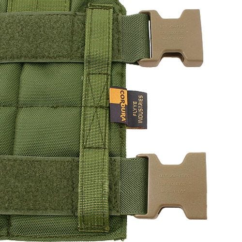 Flyye Plateforme de cuisse MOLLE Style Olive Drab