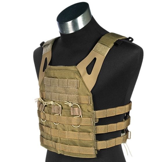 Flyye Gilet tactique Swift Coyote Brown