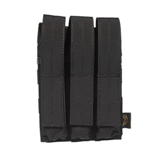 Flyee Porte-chargeur triple MP5 MOLLE noir