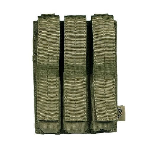 Flyee Porte-chargeur triple MP5 MOLLE Ranger Green