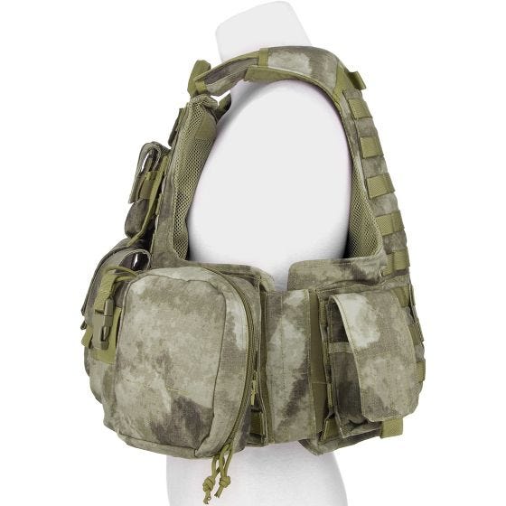 Flyye Gilet tactique Force Recon avec poches ver. Mar A-TACS AU