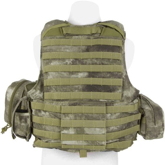 Flyye Gilet tactique Force Recon avec poches ver. Mar A-TACS AU