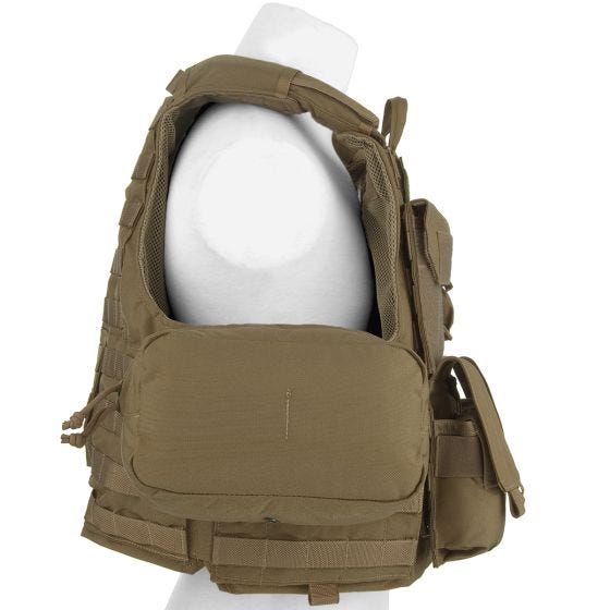 Flyye Gilet tactique Force Recon avec poches ver. Mar Coyote Brown