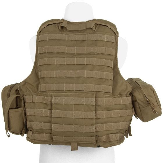 Flyye Gilet tactique Force Recon avec poches ver. Mar Coyote Brown