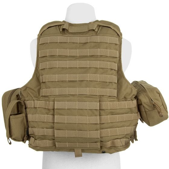 Flyye Gilet tactique Force Recon avec poches ver. Mar kaki
