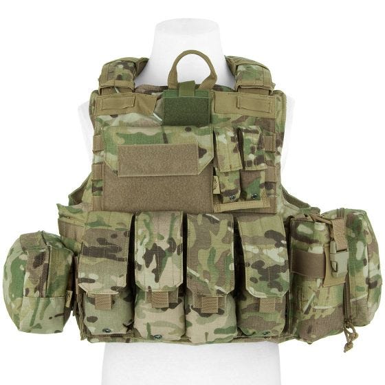 Flyye Gilet tactique Force Recon avec poches ver. Mar MultiCam