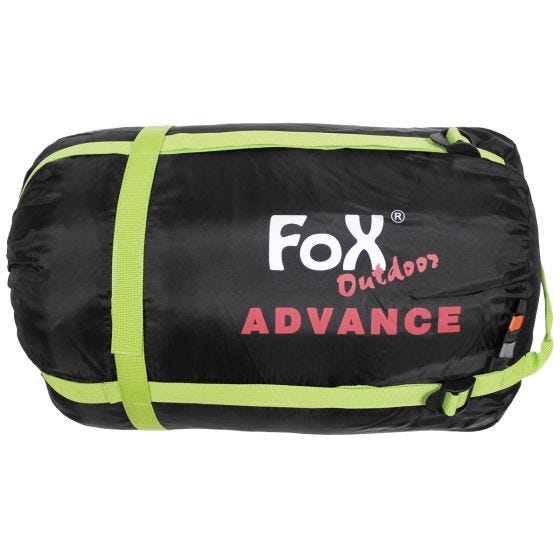 Fox Outdoor Sac de couchage sarcophage Advance noir/gris
