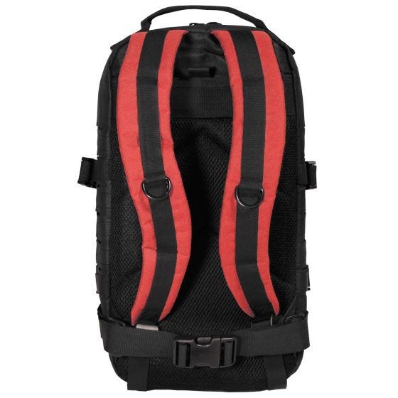 Fox Outdoor Sac à dos Assault-Travel noir/rouge