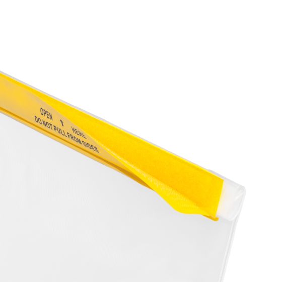 Fox Outdoor Grande pochette imperméable pour documents transparente