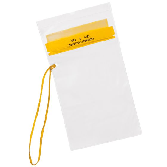 Fox Outdoor Pochette imperméable de taille moyenne pour documents transparente