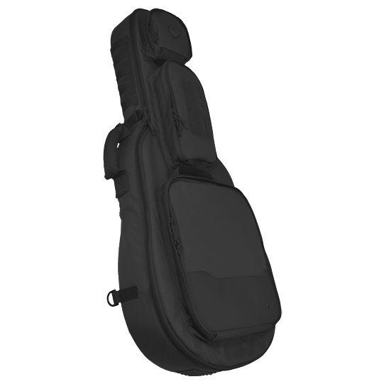Hazard 4 Fourreau à fusil rembourré Battle Axe en forme de guitare noir
