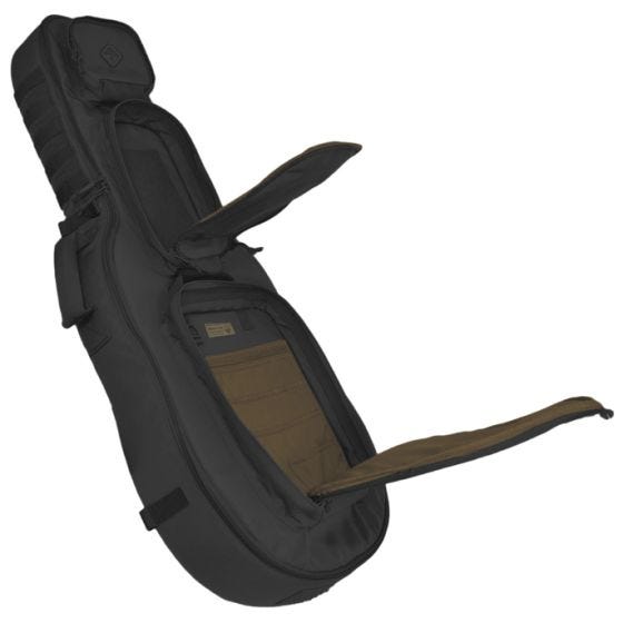 Hazard 4 Fourreau à fusil rembourré Battle Axe en forme de guitare noir